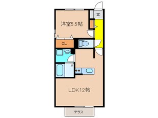 パルコーテの物件間取画像